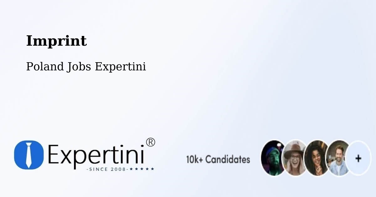 Imprint – Jawor - Poland Jobs Expertini